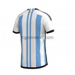 Dres Argentina Domaći World Cup 2022 Kratkih Rukava - Muški
