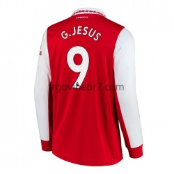 Dres Arsenal Gabriel Jesus 9 Domaći 2022-2023 Dugim Rukavima - Muški Dres Arsenal Gabriel Jesus 9 Domaći 2022-2023 Dugim Rukavima - Muški