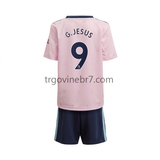 Dres Arsenal Gabriel Jesus 9 Treći 2022-2023 Kratkih Rukava - Dječji