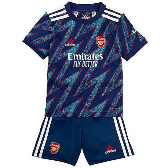 Dres Arsenal Treći 2021-2022 Kratkih Rukava - Dječji