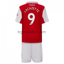 Dres Arsenal Lacazette 9 Domaći 2022-2023 Kratkih Rukava - Dječji