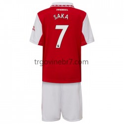 Dres Arsenal Saka 7 Domaći 2022-2023 Kratkih Rukava - Dječji Dres Arsenal Saka 7 Domaći 2022-2023 Kratkih Rukava - Dječji