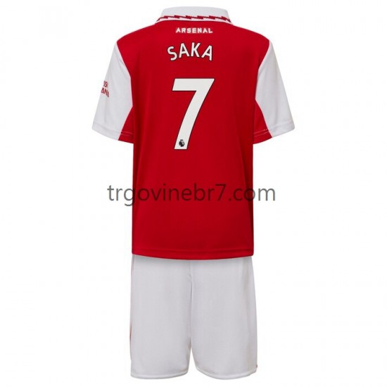 Dres Arsenal Saka 7 Domaći 2022-2023 Kratkih Rukava - Dječji