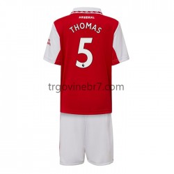 Dres Arsenal Thomas Partey 5 Domaći 2022-2023 Kratkih Rukava - Dječji Dres Arsenal Thomas Partey 5 Domaći 2022-2023 Kratkih Rukava - Dječji