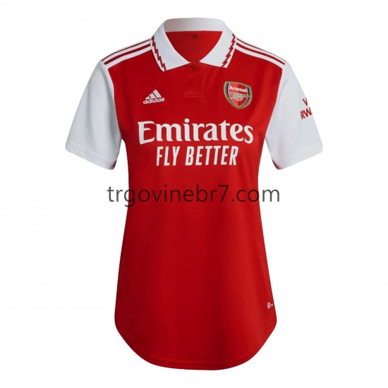 Dres Arsenal Domaći 2022-2023 Kratkih Rukava - Ženska