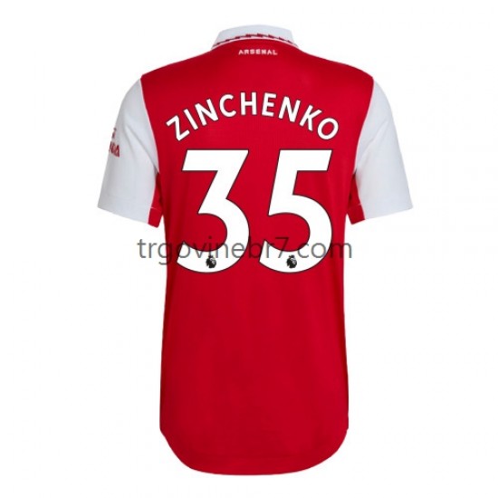 Dres Arsenal Zinchenko 35 Domaći 2022-2023 Kratkih Rukava - Muški