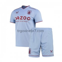 Dres Aston Villa Gostujući 2022-2023 Kratkih Rukava - Dječji Dres Aston Villa Gostujući 2022-2023 Kratkih Rukava - Dječji