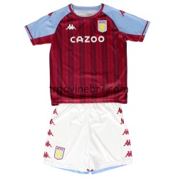Dres Aston Villa Domaći 2021-2022 Kratkih Rukava - Dječji Dres Aston Villa Domaći 2021-2022 Kratkih Rukava - Dječji