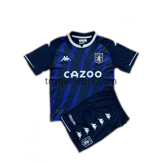 Dres Aston Villa Treći 2021-2022 Kratkih Rukava - Dječji