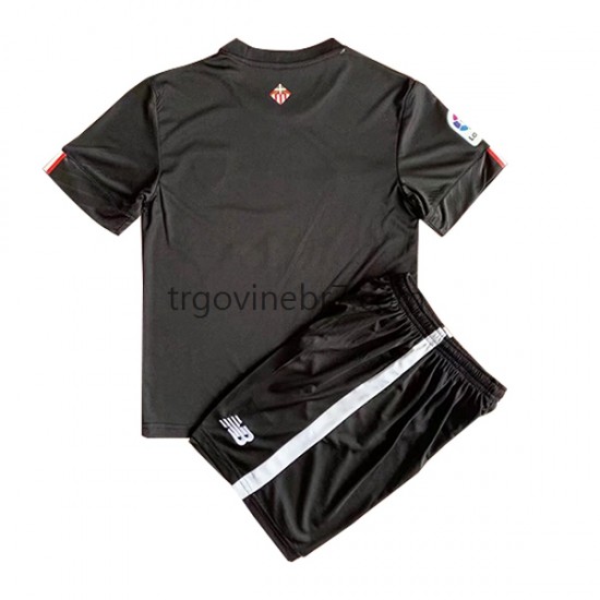 Golmanski Dres - Dres Athletic Bilbao Domaći 2022-2023 Kratkih Rukava - Dječji