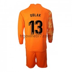 Golmanski Dres - Dres Atlético Madrid Jan Oblak 13 Domaći 2021-2022 Dugim Rukavima - Dječji Golmanski Dres - Dres Atlético Madrid Jan Oblak 13 Domaći 2021-2022 Dugim Rukavima - Dječji