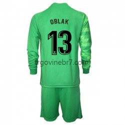 Golmanski Dres - Dres Atlético Madrid Jan Oblak 13 Treći 2021-2022 Dugim Rukavima - Dječji Golmanski Dres - Dres Atlético Madrid Jan Oblak 13 Treći 2021-2022 Dugim Rukavima - Dječji