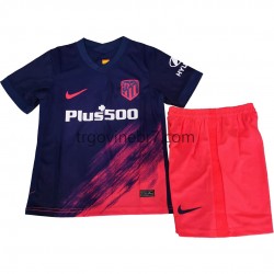Dres Atlético Madrid Gostujući 2021-2022 Kratkih Rukava - Dječji