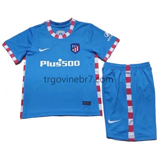 Dres Atlético Madrid Treći 2021-2022 Kratkih Rukava - Dječji