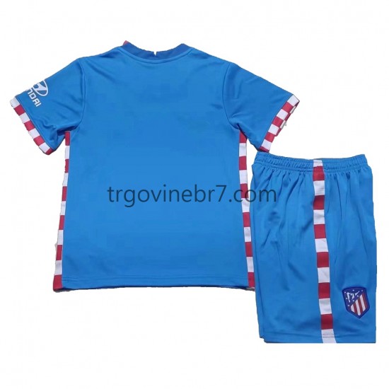 Dres Atlético Madrid Treći 2021-2022 Kratkih Rukava - Dječji