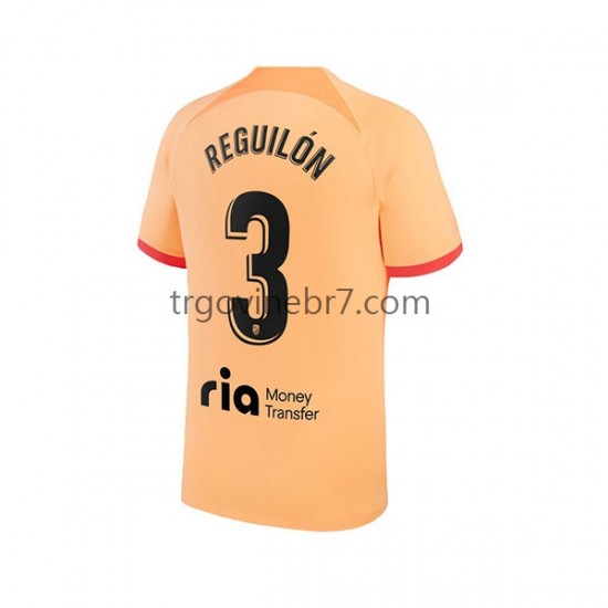 Dres Atlético Madrid Sergio Reguilon 3 Treći 2022-2023 Kratkih Rukava - Muški