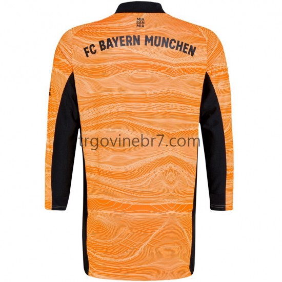 Golmanski Dres - Dres FC Bayern München Domaći 2021-2022 Dugim Rukavima - Muški