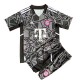 Golmanski Dres - Dres FC Bayern München Gostujući 2022-2023 Kratkih Rukava - Dječji