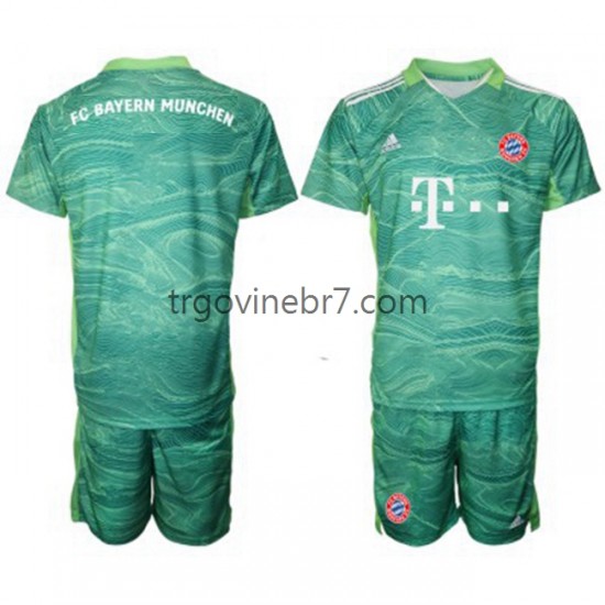 Golmanski Dres - Dres FC Bayern München Treći 2021-2022 Kratkih Rukava - Dječji
