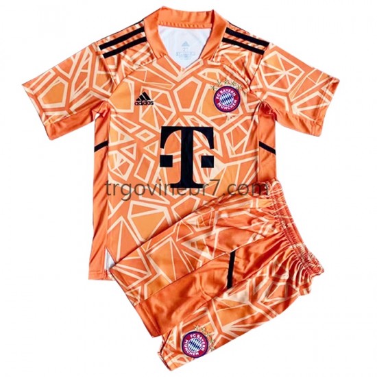 Golmanski Dres - Dres FC Bayern München Treći 2022-2023 Kratkih Rukava - Dječji