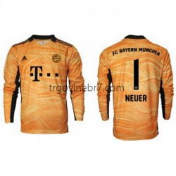 Golmanski Dres - Dres FC Bayern München Manuel Neuer 1 Domaći 2021-2022 Dugim Rukavima - Muški Golmanski Dres - Dres FC Bayern München Manuel Neuer 1 Domaći 2021-2022 Dugim Rukavima - Muški
