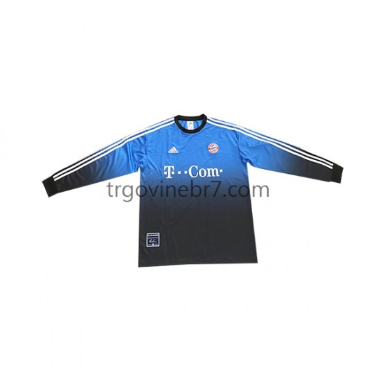 Golmanski Dres - Dres FC Bayern München Retro Domaći 2002-2003 Dugim Rukavima - Muški