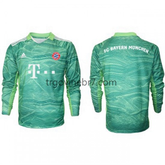 Golmanski Dres - Dres FC Bayern München Treći 2021-2022 Dugim Rukavima - Muški