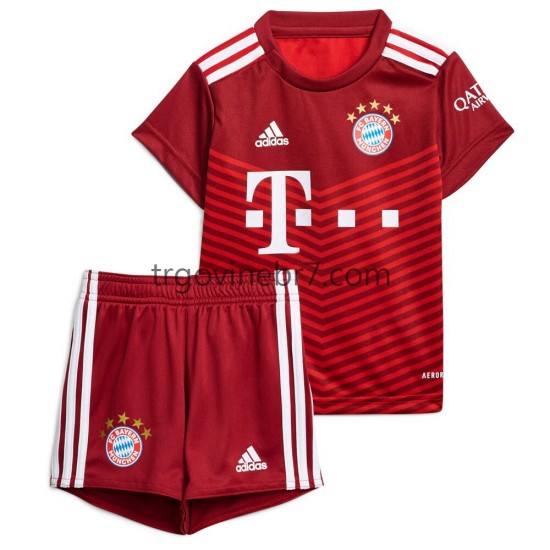 Dres FC Bayern München Domaći 2021-2022 Kratkih Rukava - Dječji