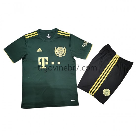 Dres FC Bayern München Oktoberfest Domaći 2021-2022 Kratkih Rukava - Dječji
