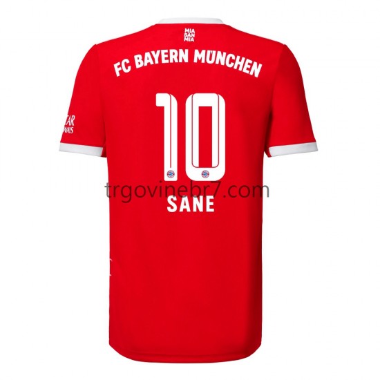 Dres FC Bayern München Sane 10 Domaći 2022-2023 Kratkih Rukava - Muški