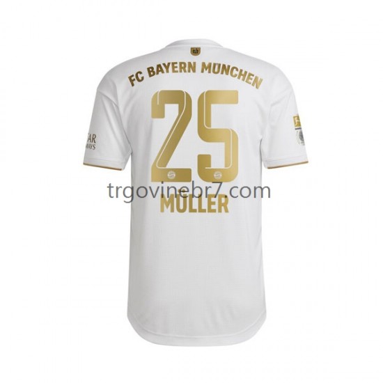 Dres FC Bayern München Thomas Muller 25 Gostujući 2022-2023 Kratkih Rukava - Muški