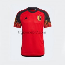 Dres Belgija Domaći World Cup 2022 Kratkih Rukava - Muški