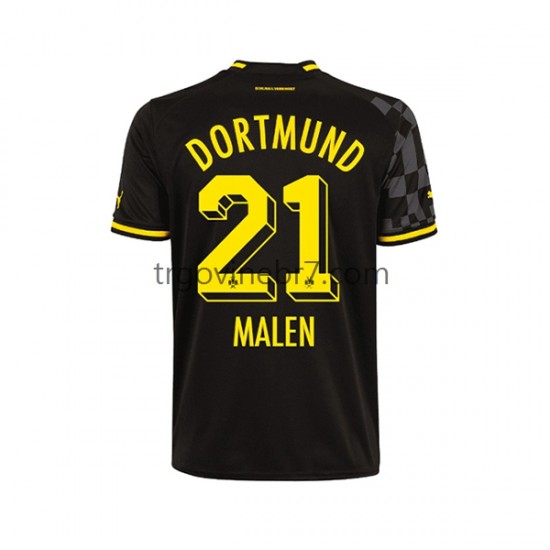 Dres Borussia Dortmund Donyell Malen 21 Gostujući 2022-2023 Kratkih Rukava - Muški