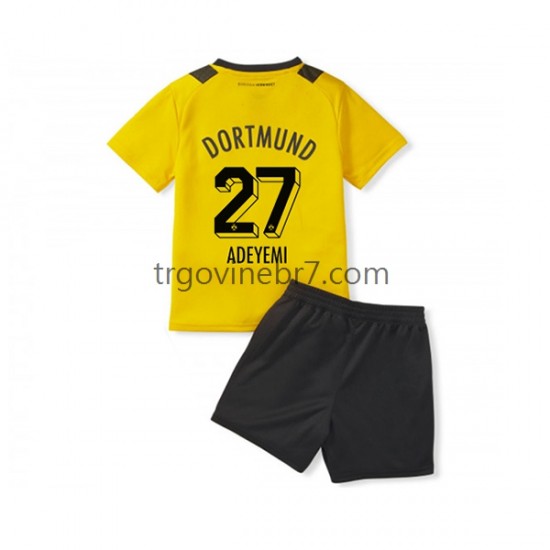 Dres Borussia Dortmund Karim Adeyemi 27 Domaći 2022-2023 Kratkih Rukava - Dječji