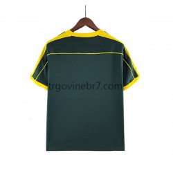 Golmanski Dres - Dres Brazil Retro Gostujući 1998 Kratkih Rukava - Muški