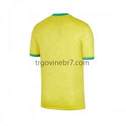 Dres Brazil Domaći World Cup 2022 Kratkih Rukava - Muški