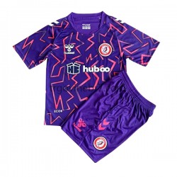 Golmanski Dres - Dres Bristol City Gostujući 2022-2023 Kratkih Rukava - Dječji