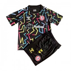 Golmanski Dres - Dres Bristol City Domaći 2022-2023 Kratkih Rukava - Dječji
