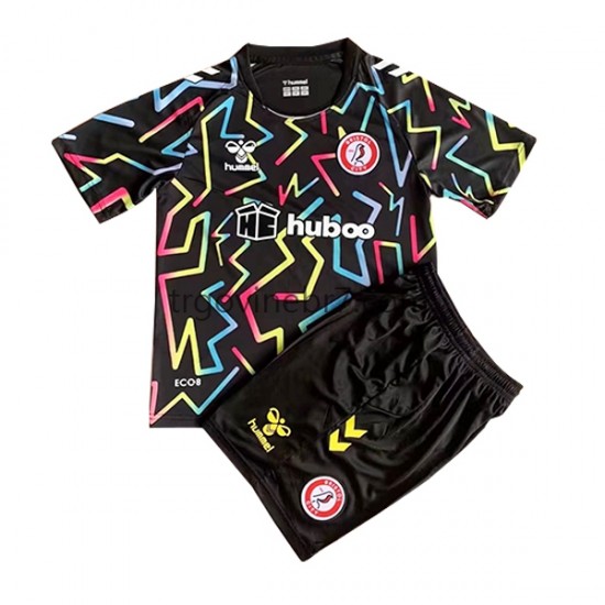 Golmanski Dres - Dres Bristol City Domaći 2022-2023 Kratkih Rukava - Dječji