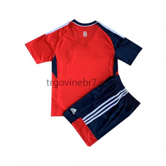 Dres CA Osasuna Domaći 2022-2023 Kratkih Rukava - Dječji