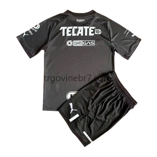 Golmanski Dres - Dres CF Monterrey Gostujući 2022-2023 Kratkih Rukava - Dječji