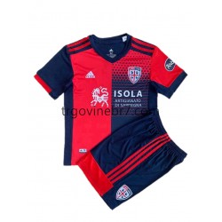 Dres Cagliari Domaći 2021-2022 Kratkih Rukava - Dječji Dres Cagliari Domaći 2021-2022 Kratkih Rukava - Dječji