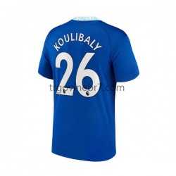 Dres Chelsea Kalidou Koulibaly 26 Domaći 2022-2023 Kratkih Rukava - Muški Dres Chelsea Kalidou Koulibaly 26 Domaći 2022-2023 Kratkih Rukava - Muški
