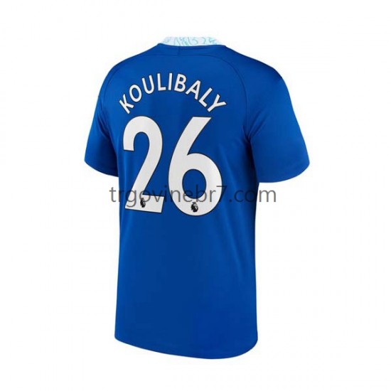 Dres Chelsea Kalidou Koulibaly 26 Domaći 2022-2023 Kratkih Rukava - Muški