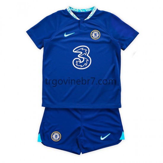Dres Chelsea Domaći 2022-2023 Kratkih Rukava - Dječji