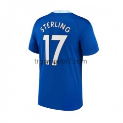 Dres Chelsea Raheem Sterling 17 Domaći 2022-2023 Kratkih Rukava - Muški Dres Chelsea Raheem Sterling 17 Domaći 2022-2023 Kratkih Rukava - Muški