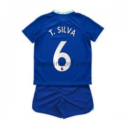 Dres Chelsea T. Silva 6 Domaći 2022-2023 Kratkih Rukava - Dječji