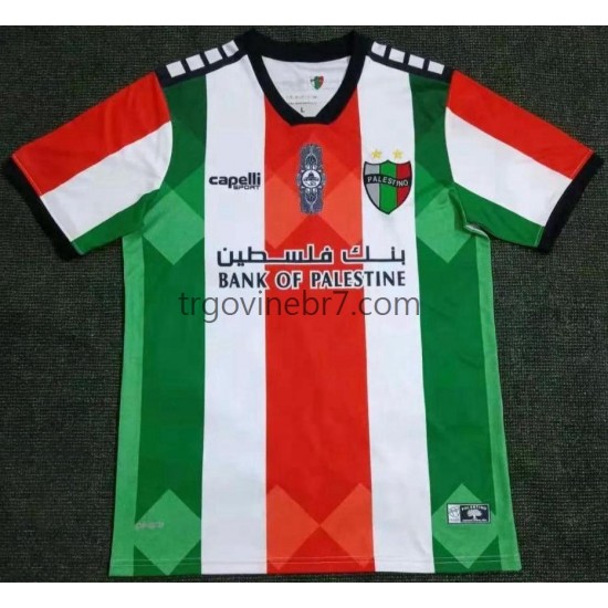 Dres Club Deportivo Palestino 2021 Domaći Kratkih Rukava - Muški