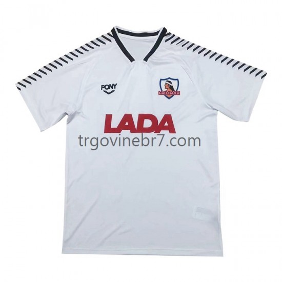 Dres Colo-Colo 1992 Retro Domaći Kratkih Rukava - Muški