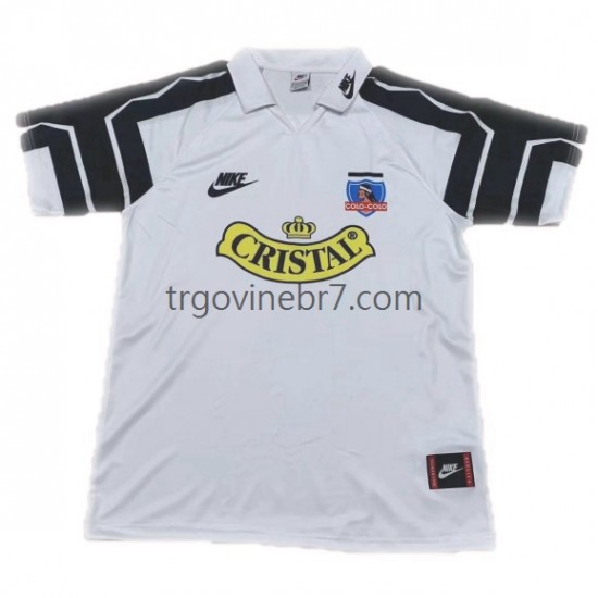 Dres Colo-Colo 1995 Retro Domaći Kratkih Rukava - Muški